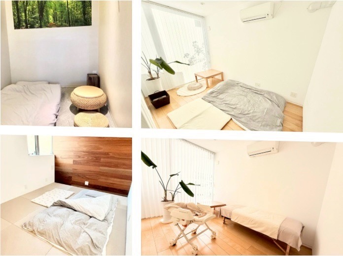 選べるお部屋の様子